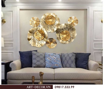 Tranh sắt decor hoa mai TS 028