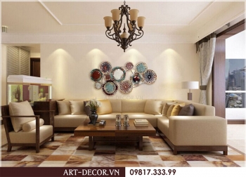 Tranh kim loại trang trí nội thất TS 041