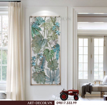 Tranh sắt trang trí nội thất hiện đại TS 061