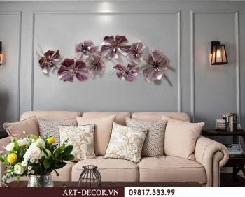 Tranh chất liệu kim loại trang trí cao cấp TS 071
