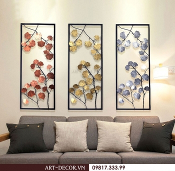 Tranh kim loại trang trí nội thất TS 072