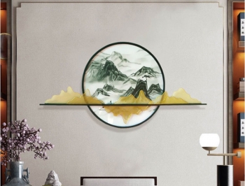 Decor gắn tường núi trang trí TS 436