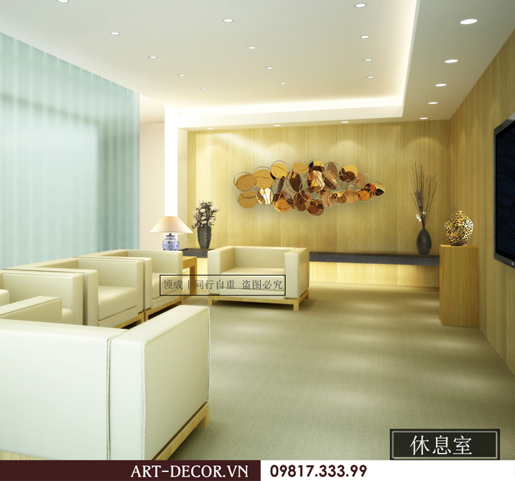 Trang trí phòng khách đơn giản 1