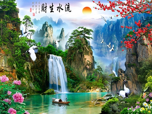 tranh phong thủy hợp 1