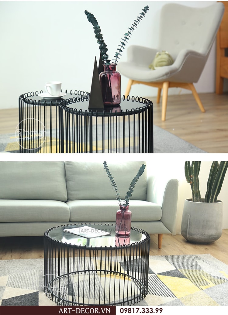 Bàn trà phòng khách cao cấp BA 001 7