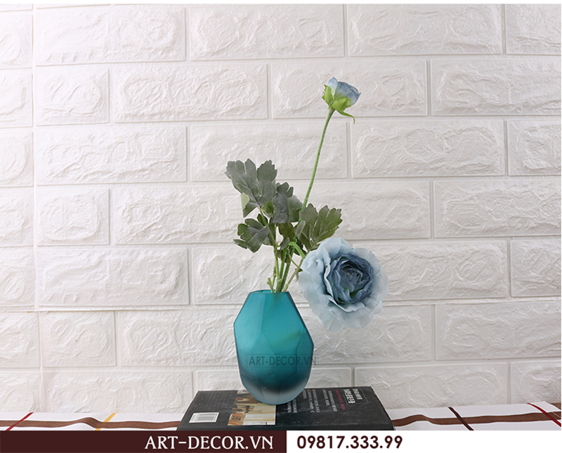 Bình hoa thủy tinh Cubes hiện đại BH 005 10