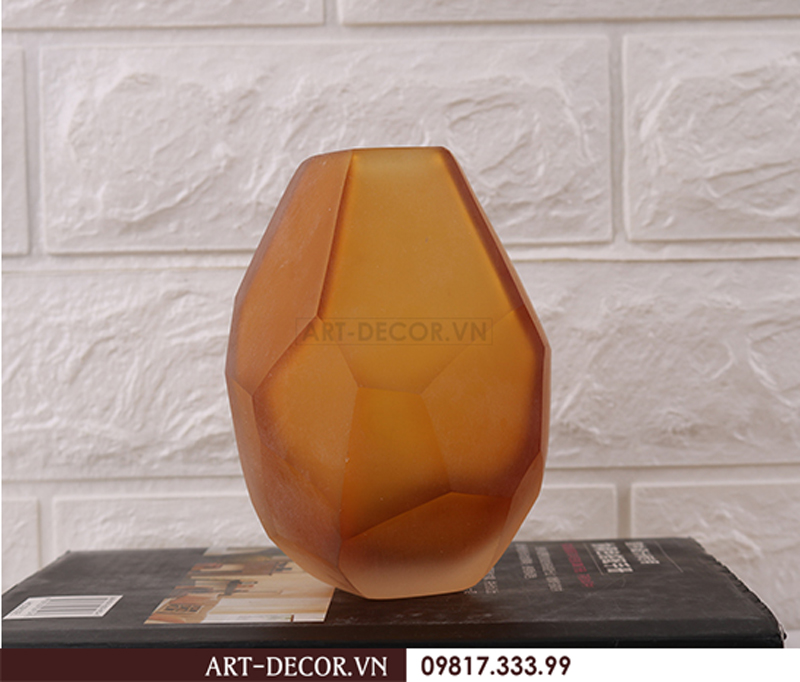 Bình hoa thủy tinh Cubes hiện đại BH 005 7