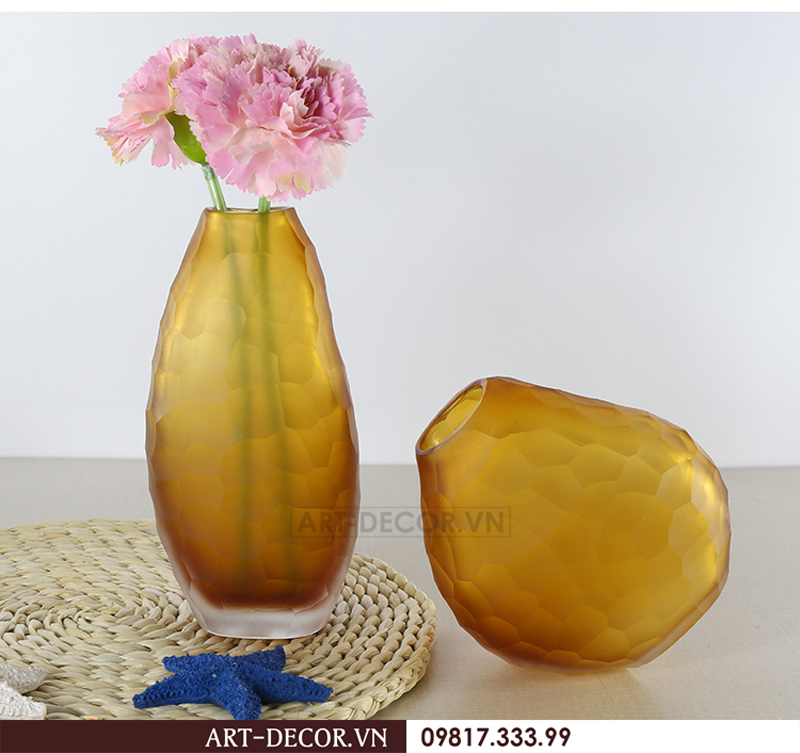 Bình hoa cao cấp đá cuội BH 006 14