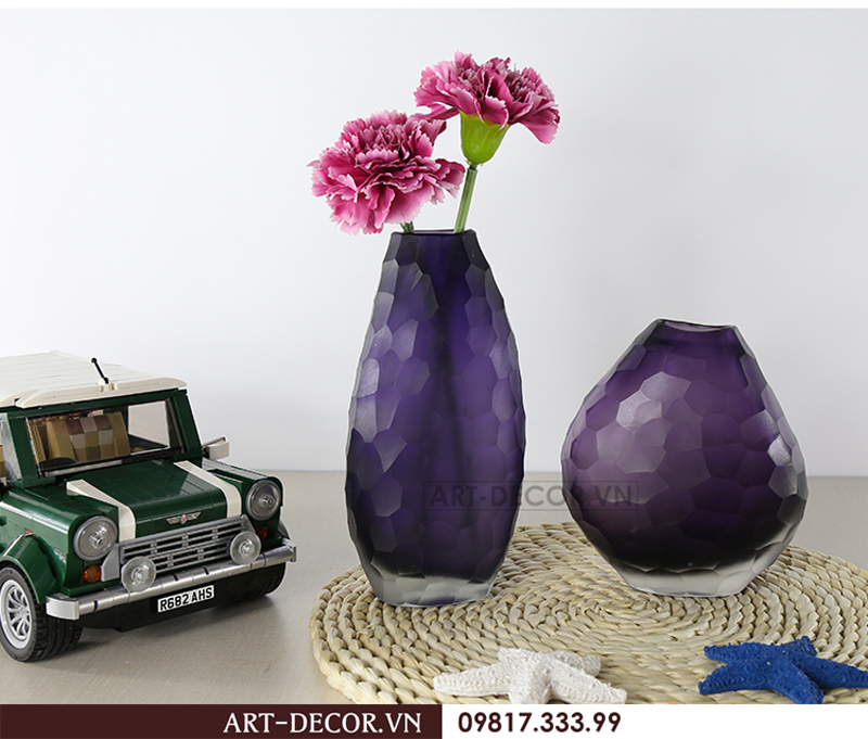 Bình hoa cao cấp đá cuội BH 006 18