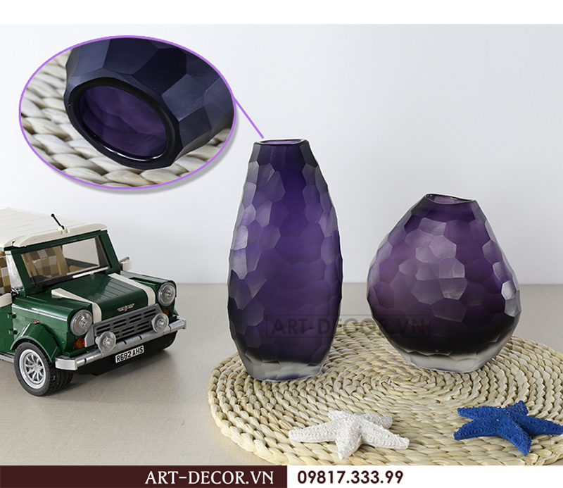 Bình hoa cao cấp đá cuội BH 006 2
