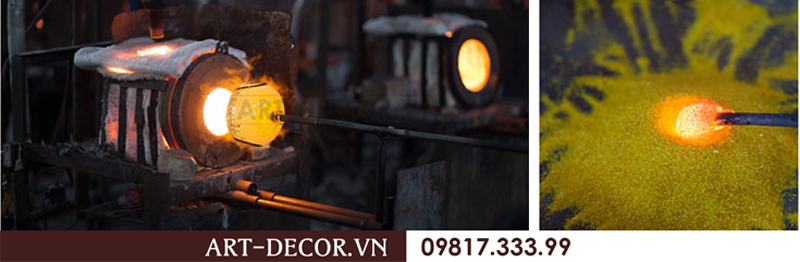 Bình hoa cao cấp đá cuội BH 006 9