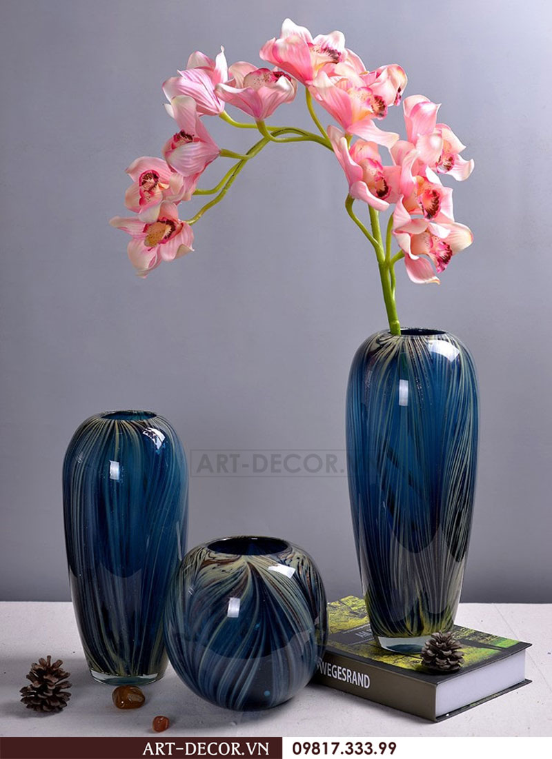 Bình hoa thủy tinh nhập khẩu BH 009 10