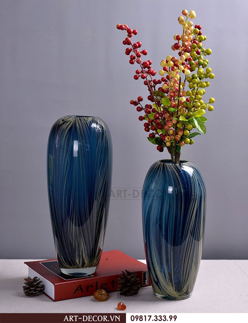 Bình hoa thủy tinh nhập khẩu BH 009 13