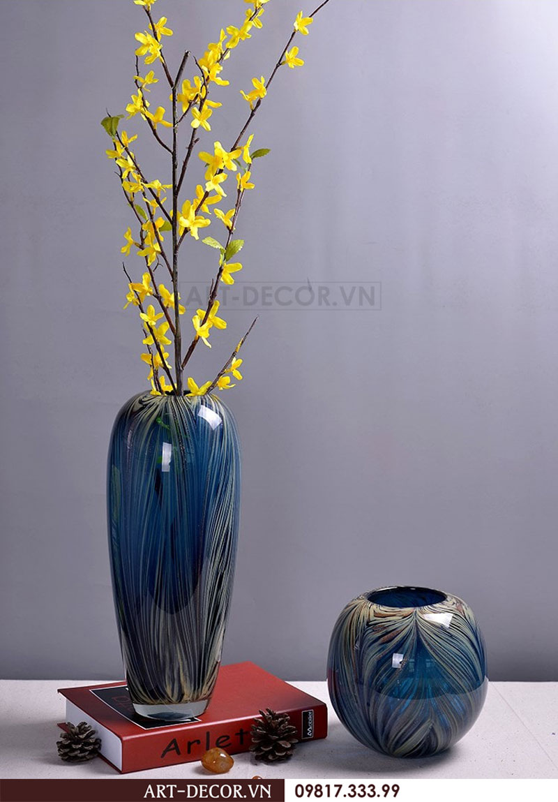 Bình hoa thủy tinh nhập khẩu BH 009 2