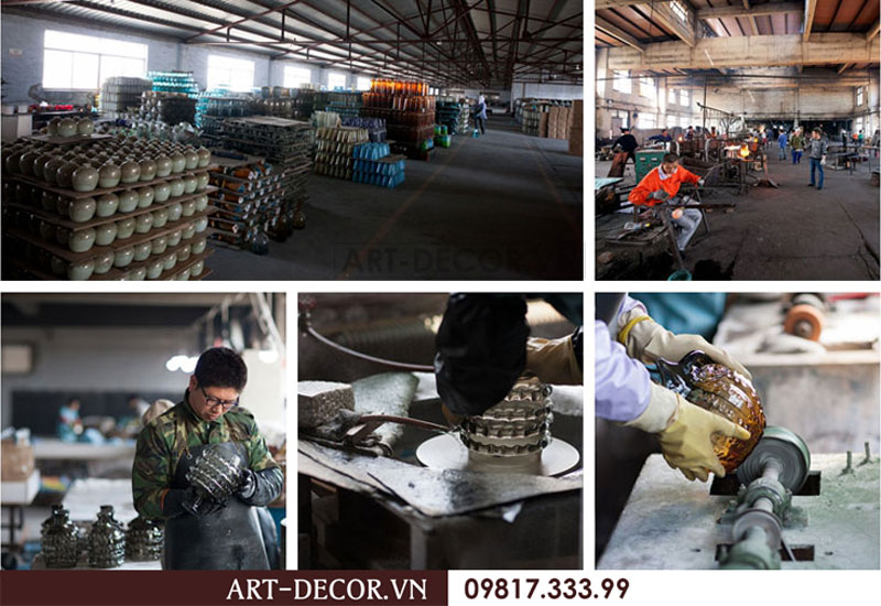 Bình hoa thủy tinh nhập khẩu BH 009 6