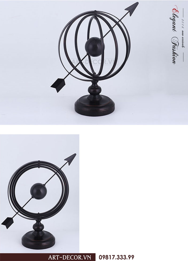 Quả địa cầu trang trí nội thất DEC 018 10