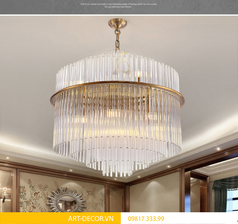đèn chùm pha lê ống dcc 010 1