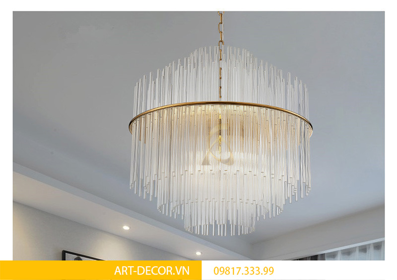 đèn chùm pha lê ống dcc 010 11