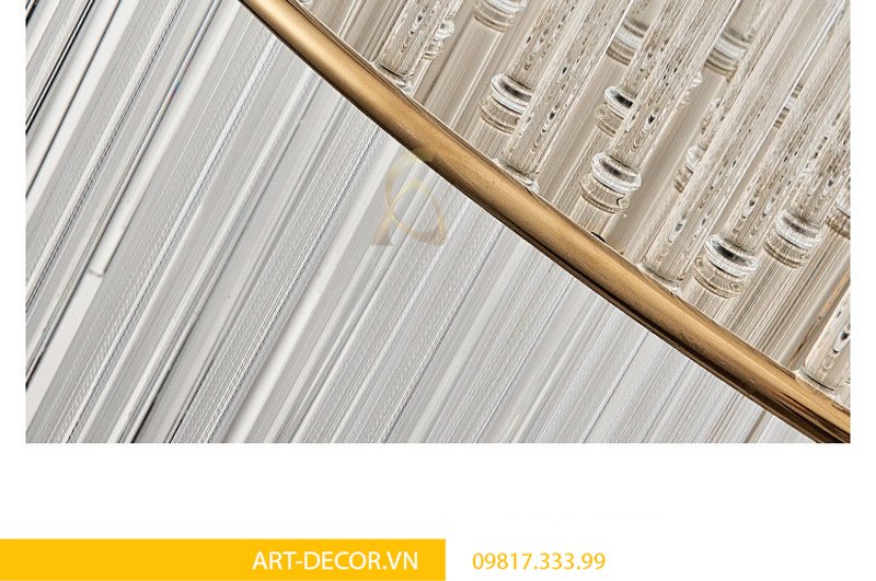 đèn chùm pha lê ống dcc 010 12