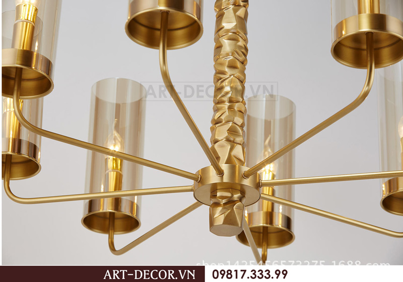Đèn chùm trang trí phòng khách DCC 018 3