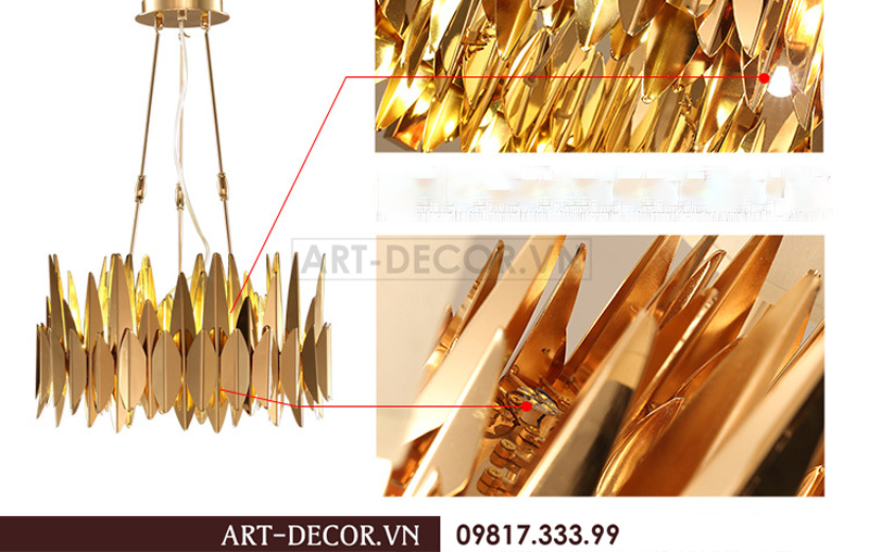 Đèn chùm cao cấp độc đáo DCC 022 8