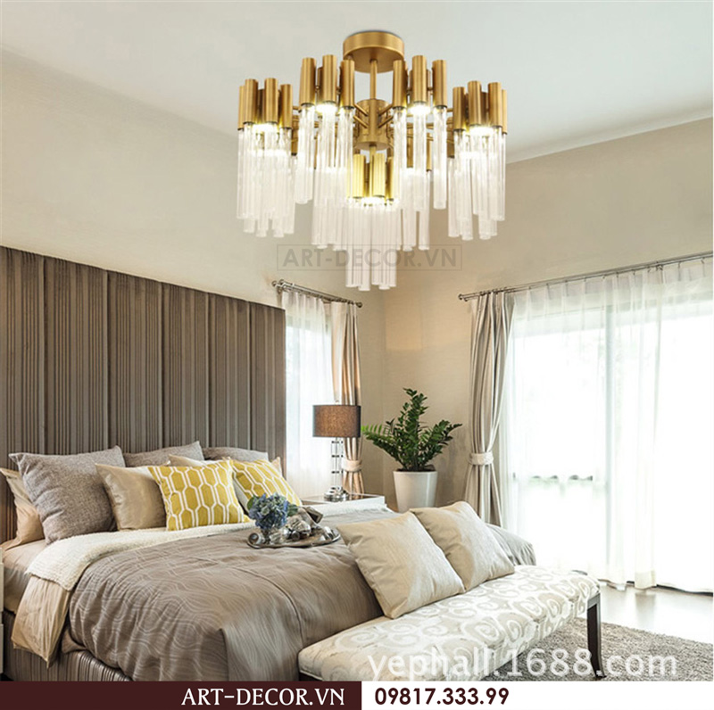 Đèn chùm cao cấp pha lê DCC 024 1