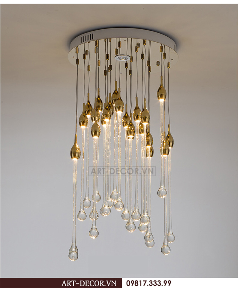 Đèn chùm thả trần trang trí phòng khách DCC 025 2