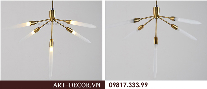 Đèn thả pha lê cao cấp DCC 026 10
