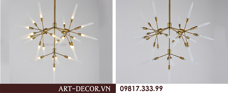 Đèn thả pha lê cao cấp DCC 026 9