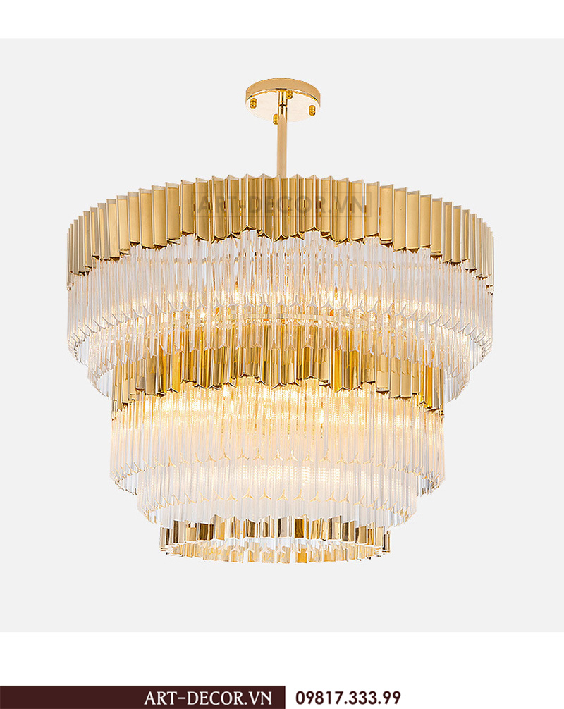 Đèn chùm phòng khách cao cấp DCC 027 3