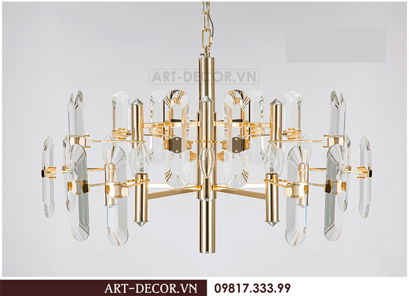 Đèn chùm pha lê phòng khách độc đáo DCC 028 5