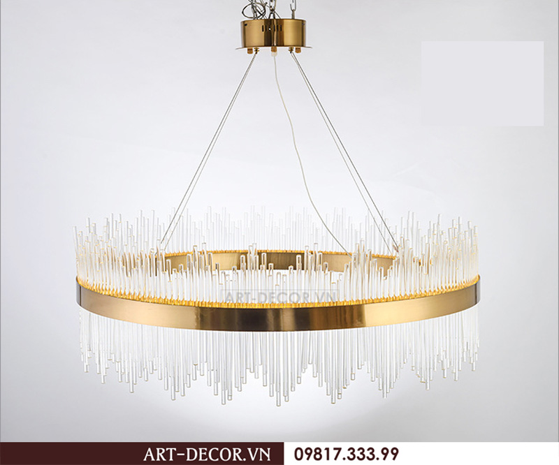 Đèn thả pha lê phòng khách DCC 032 16
