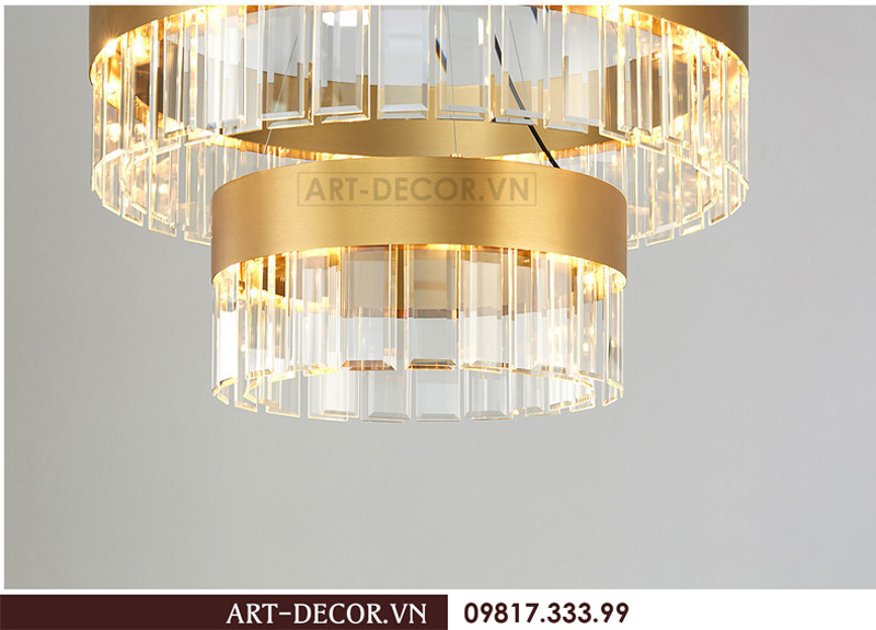 Đèn chùm cao cấp pha lê DCC 033 11
