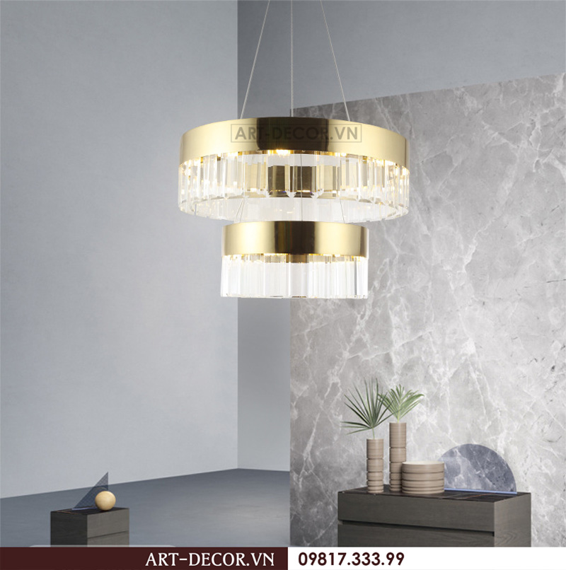 Đèn chùm cao cấp pha lê DCC 033 20