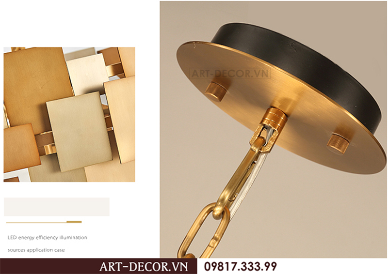 Đèn chùm cao cấp độc đáo DCC 037 8