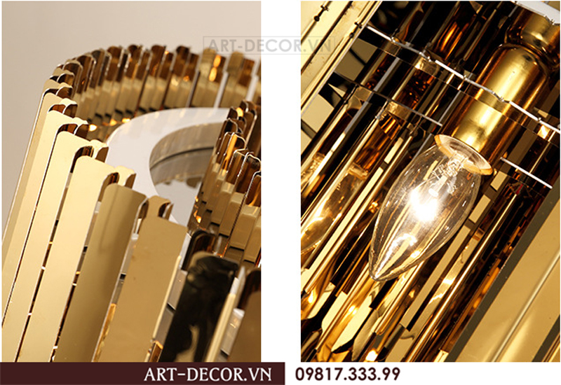 Đèn chùm phòng khách cao cấp DCC 038 6
