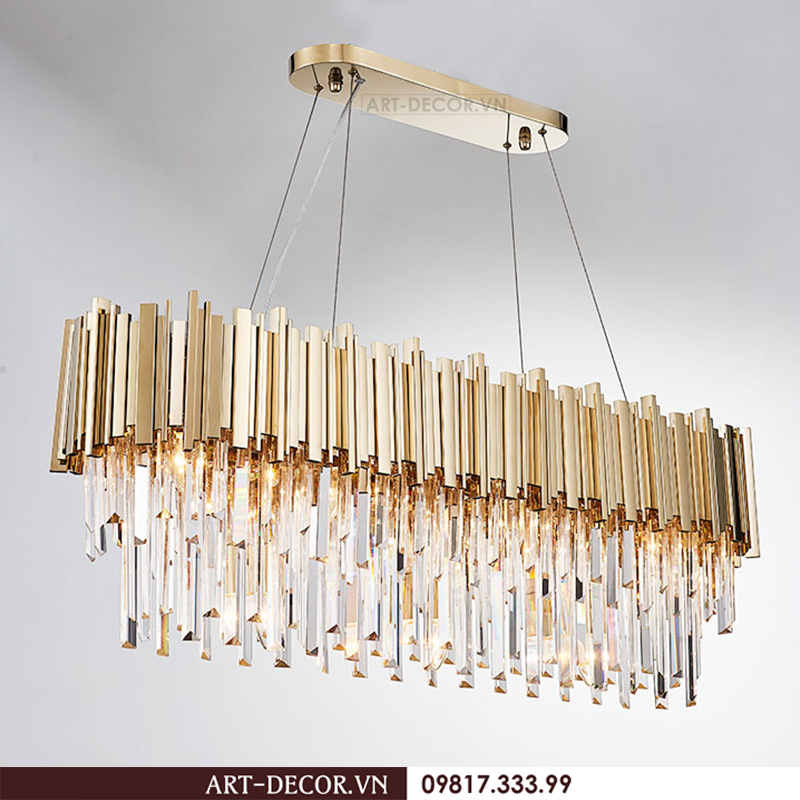 Đèn thả pha lê phòng khách DCC 039 2