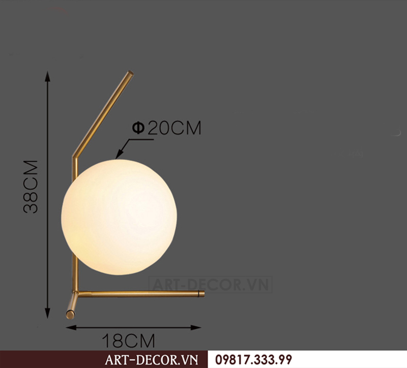 Đèn ngủ để bàn DN 021 3