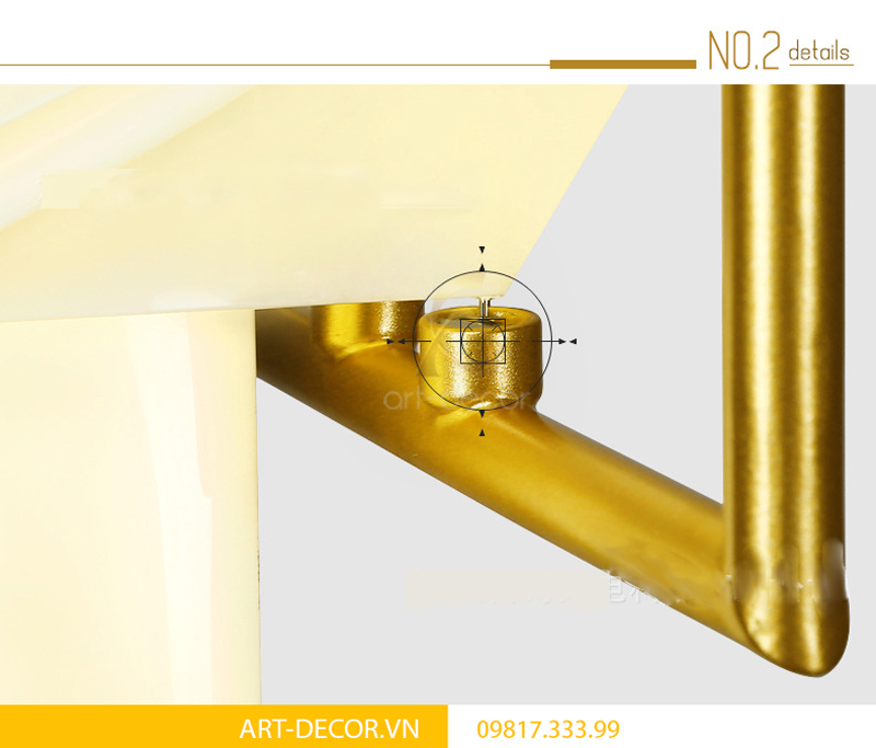 đèn chùm chim hạc hiện đại dpk 002 7