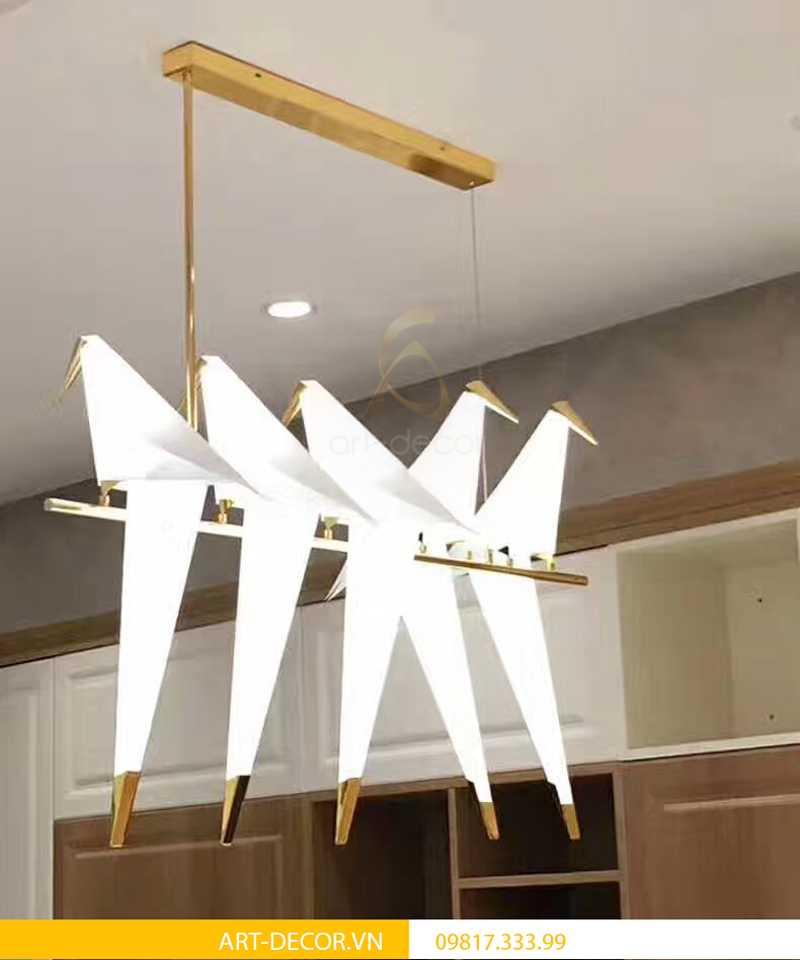đèn chùm chim hạc hiện đại dpk 002 9