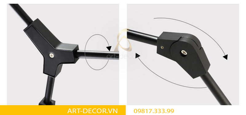 đèn phòng khách adel bubble dpk 003 2