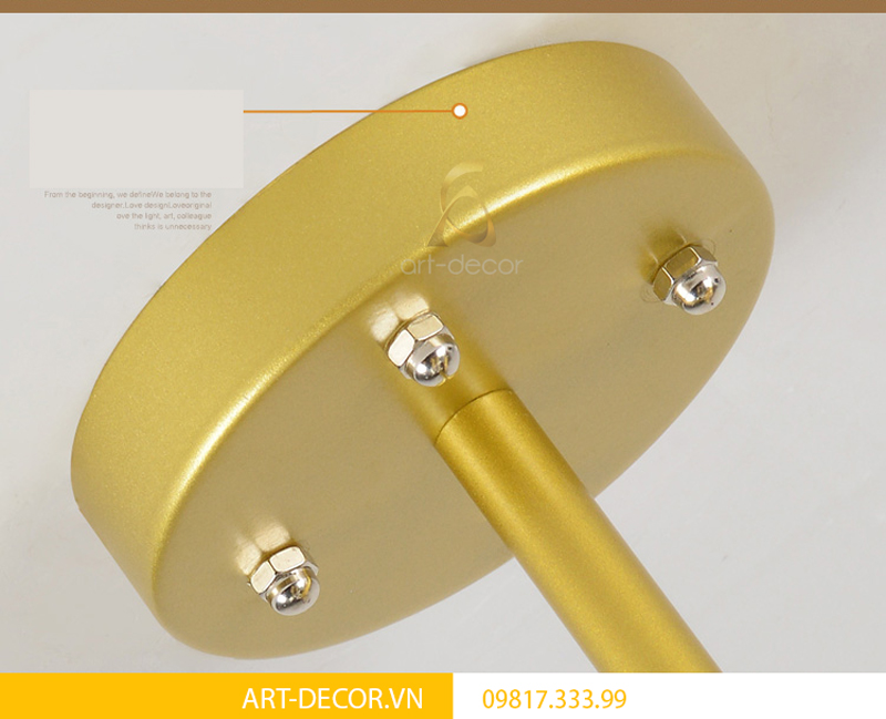 đèn phòng khách chùm nho dpk 006 7