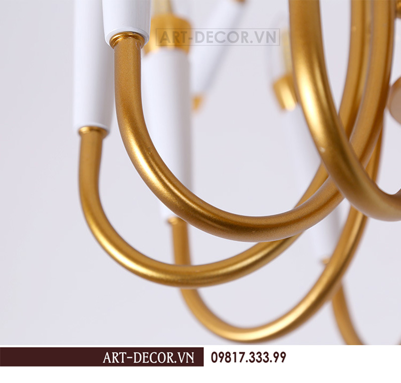 Đèn chùm nghệ thuật Bắc Âu DPK 010 10