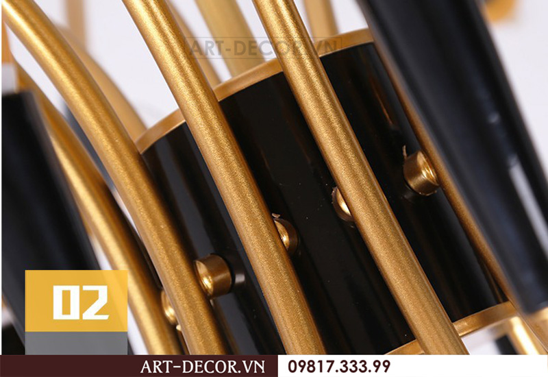 Đèn chùm nghệ thuật Bắc Âu DPK 010 13