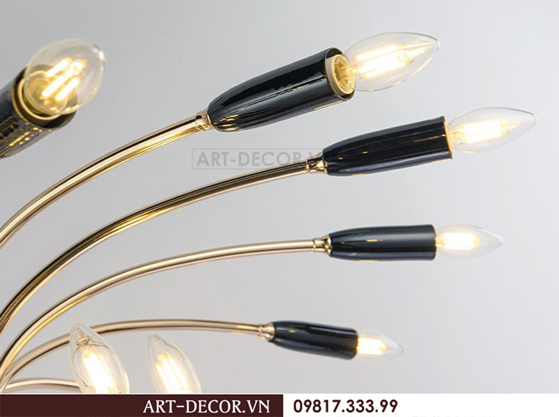 Đèn chùm nghệ thuật Bắc Âu DPK 010 6
