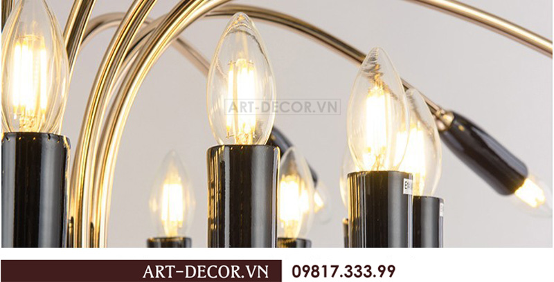 Đèn chùm nghệ thuật Bắc Âu DPK 010 7