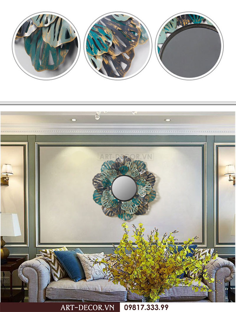 Gương trang trí trẻ trung G003 7