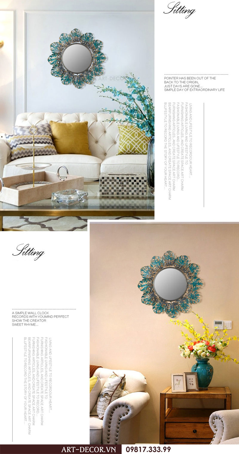 Gương decor trang trí G005 6