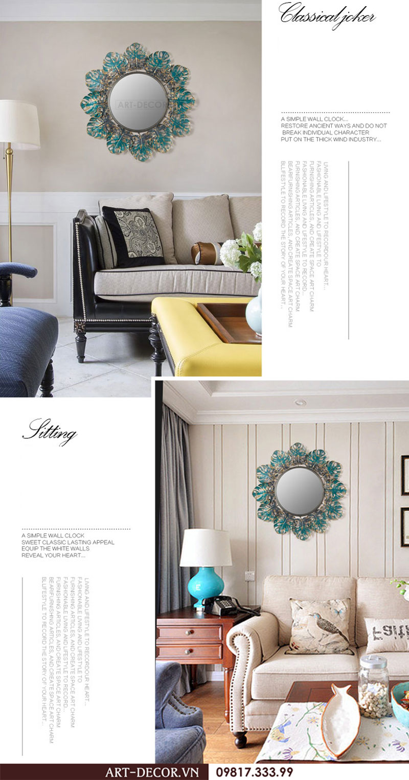 Gương decor trang trí G005 7