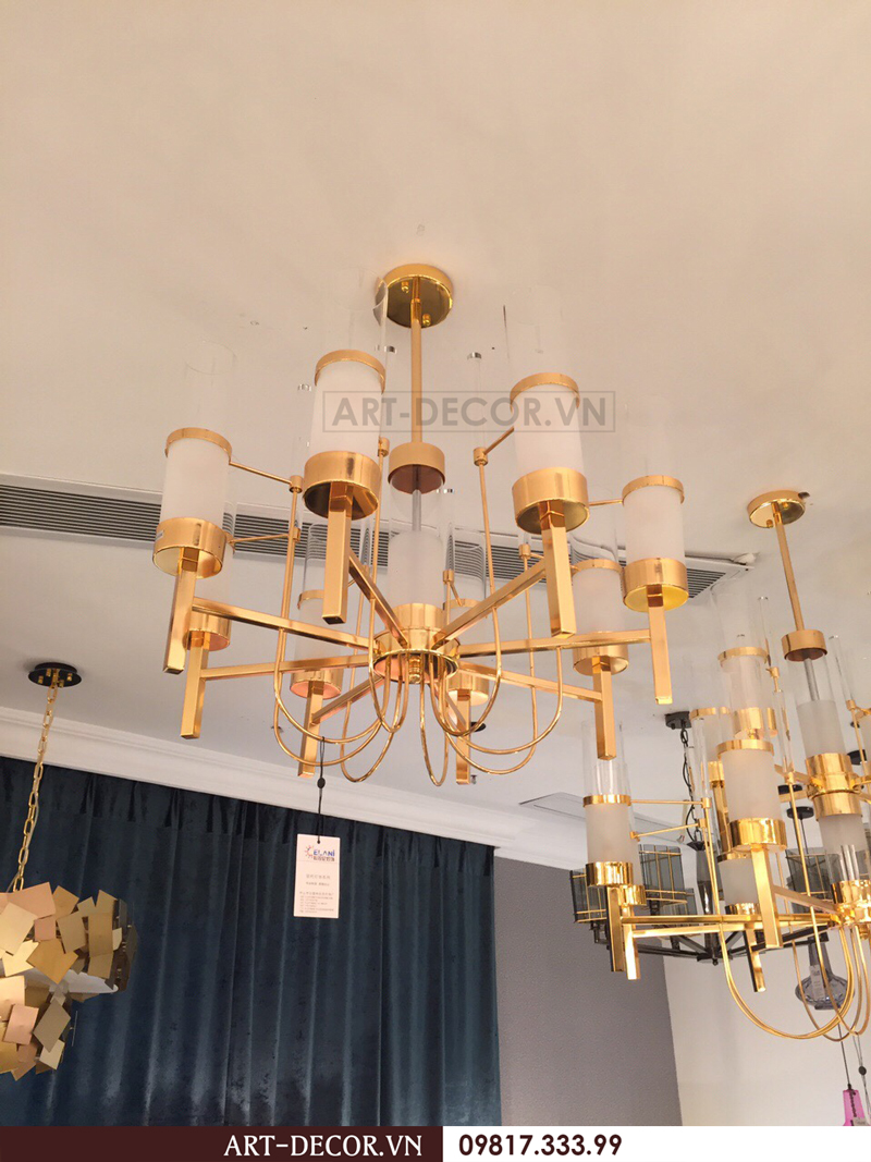 Công ty cung cấp đèn trang trí, đèn chùm cao cấp cho dự án 23